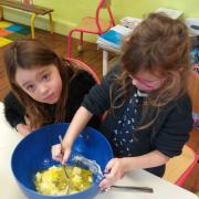 Confection des galettes