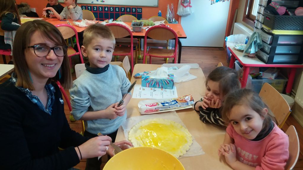 Confection des galettes
