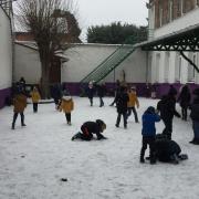 Ste Thérèse sous la neige