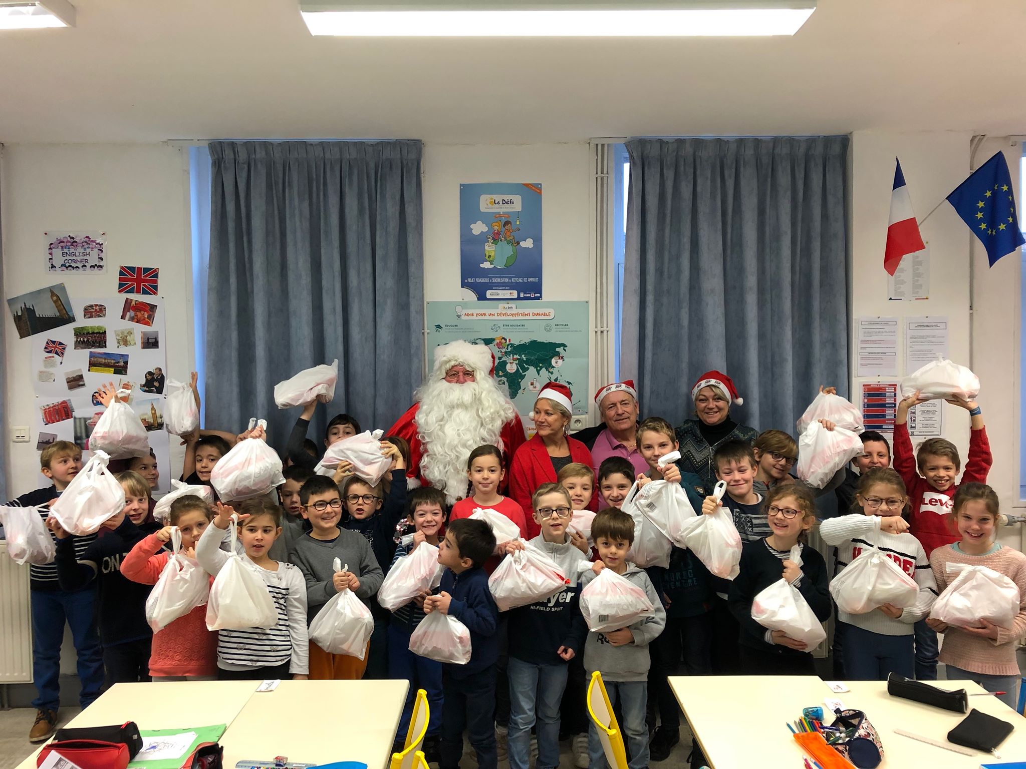 Distribution de coquilles