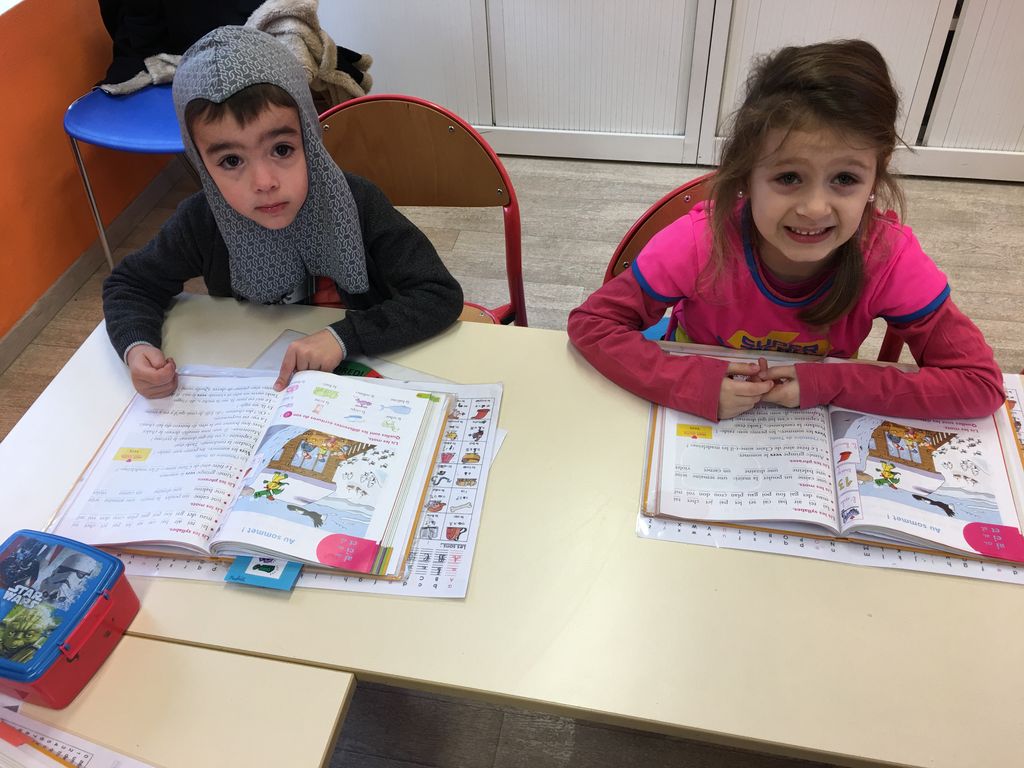 Les CP travaillent costumés