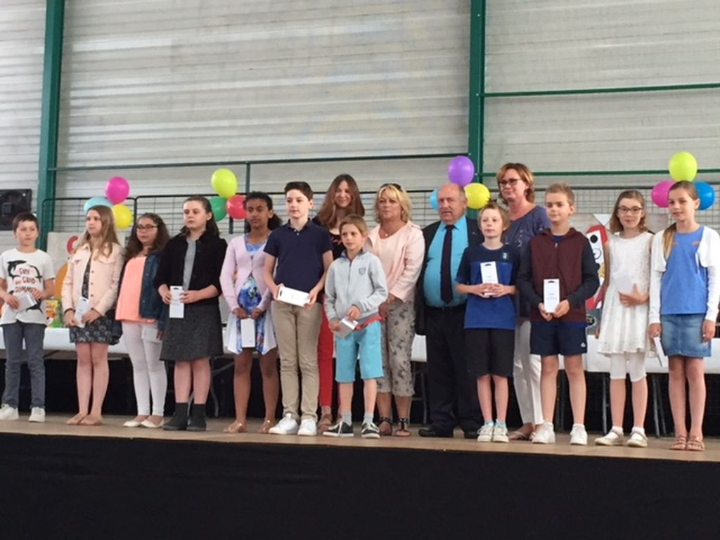 Remise des prix CM