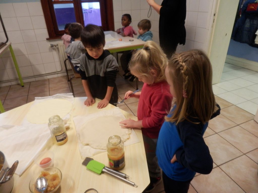 Confection des galettes