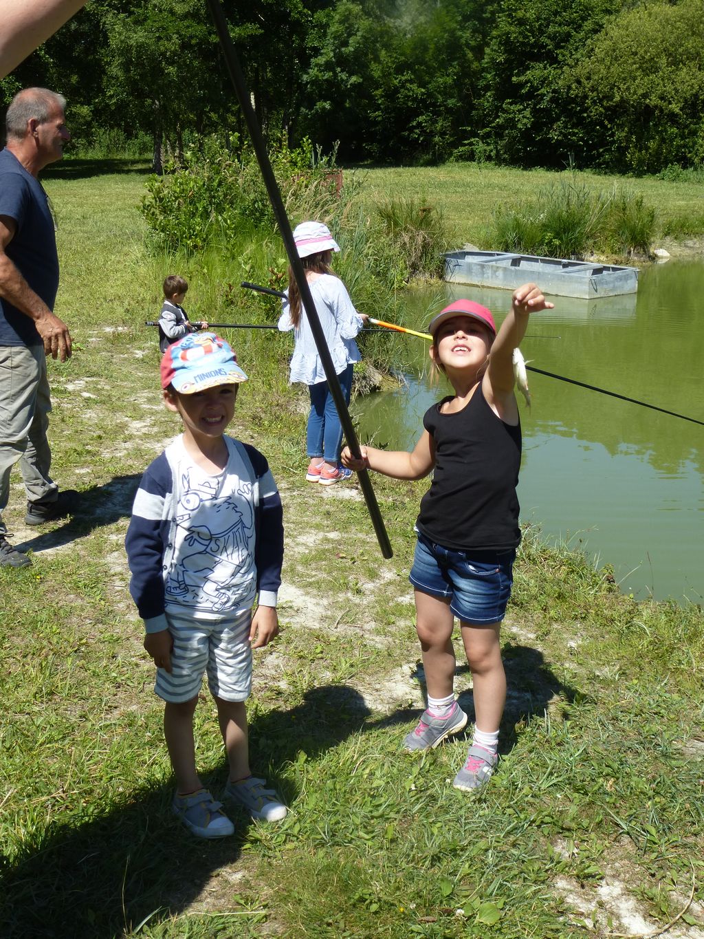 Une partie de pêche inoubliable!